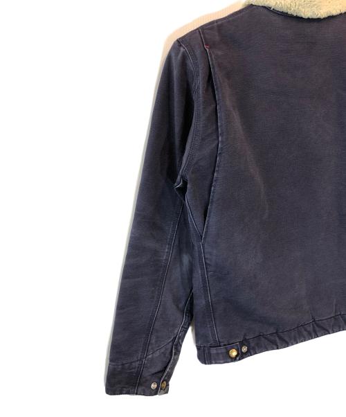 A.P.C.（アーペーセー）A.P.C. (アーペーセー) CarHartt (カーハート) 裏ボア ダック地ジャケット ネイビー サイズ:Mの古着・服飾アイテム