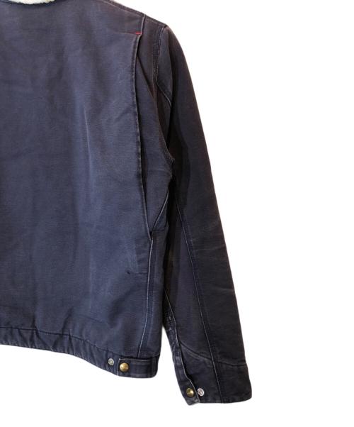 A.P.C.（アーペーセー）A.P.C. (アーペーセー) CarHartt (カーハート) 裏ボア ダック地ジャケット ネイビー サイズ:Mの古着・服飾アイテム