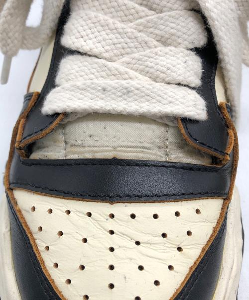 Maison MIHARA YASUHIRO（メゾン ミハラ ヤスヒロ）Maison MIHARA YASUHIRO (メゾン ミハラ ヤスヒロ) KEITH LEATHER LOW ブラック サイズ:41の古着・服飾アイテム