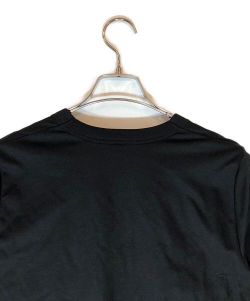 noir kei ninomiya（ノワール ケイ ニノミヤ）noir kei ninomiya (ノワール ケイ ニノミヤ) 綿ポンチ×チュールカーディガン ブラック サイズ:SIZE XSの古着・服飾アイテム