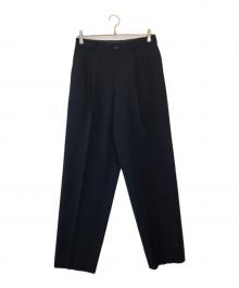 ISSEY MIYAKE MEN（イッセイミヤケメン）の古着「タックスラックス」｜ネイビー