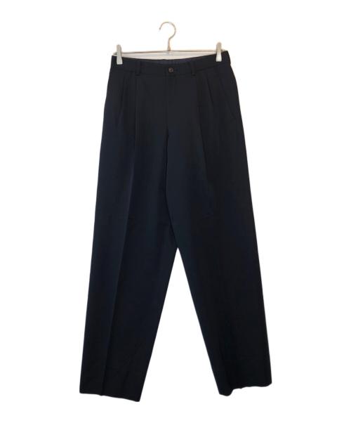 ISSEY MIYAKE MEN（イッセイミヤケメン）ISSEY MIYAKE MEN (イッセイミヤケメン) タックスラックス ネイビー サイズ:Lの古着・服飾アイテム