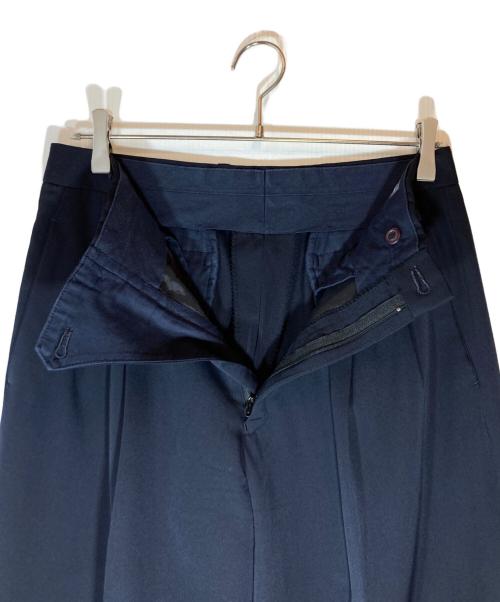 ISSEY MIYAKE MEN（イッセイミヤケメン）ISSEY MIYAKE MEN (イッセイミヤケメン) タックスラックス ネイビー サイズ:Lの古着・服飾アイテム