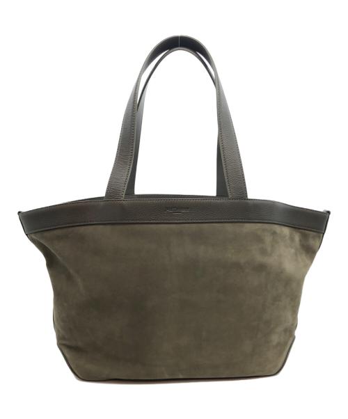 J&M DAVIDSON（ジェイ＆エム デヴィッドソン）J&M DAVIDSON (ジェイ＆エム デヴィッドソン) VOYAGE TOTE M オリーブの古着・服飾アイテム