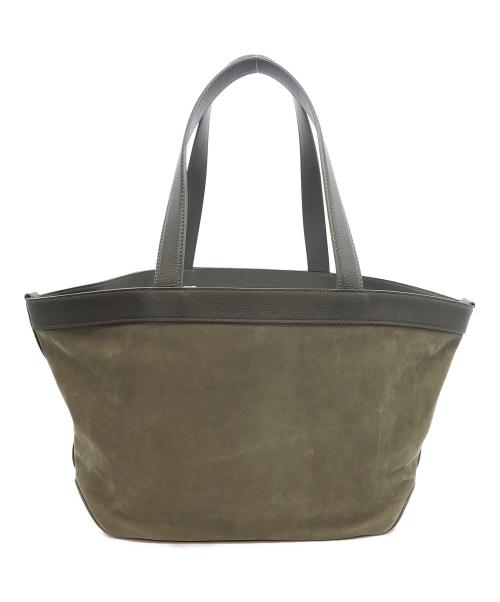 J&M DAVIDSON（ジェイ＆エム デヴィッドソン）J&M DAVIDSON (ジェイ＆エム デヴィッドソン) VOYAGE TOTE M オリーブの古着・服飾アイテム