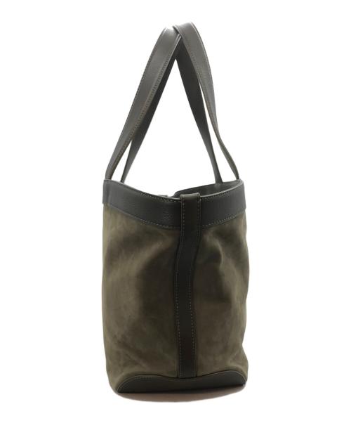 J&M DAVIDSON（ジェイ＆エム デヴィッドソン）J&M DAVIDSON (ジェイ＆エム デヴィッドソン) VOYAGE TOTE M オリーブの古着・服飾アイテム
