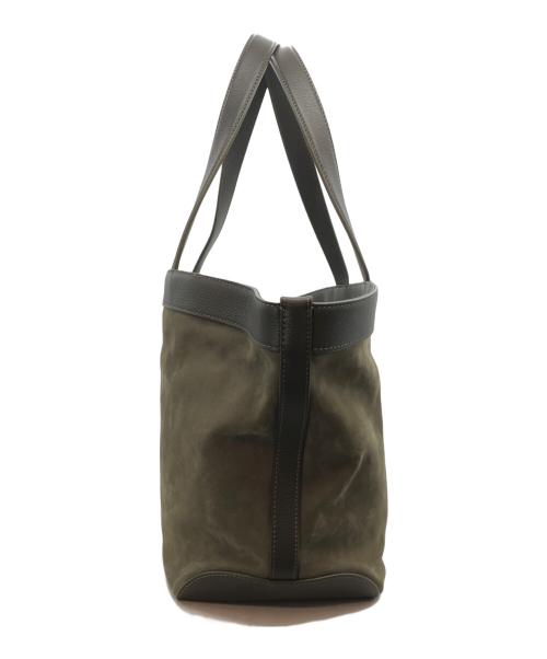 J&M DAVIDSON（ジェイ＆エム デヴィッドソン）J&M DAVIDSON (ジェイ＆エム デヴィッドソン) VOYAGE TOTE M オリーブの古着・服飾アイテム