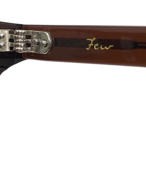 few.（フュー）few. (フュー) サングラス ブラウン サイズ:44□24-145-C7の古着・服飾アイテム