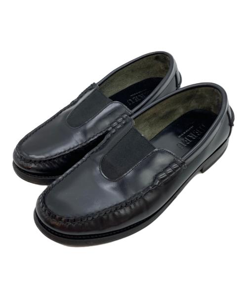 HEREU（ヘリュー）HEREU (ヘリュー) スリッポンローファー ブラック サイズ:SIZE 41の古着・服飾アイテム