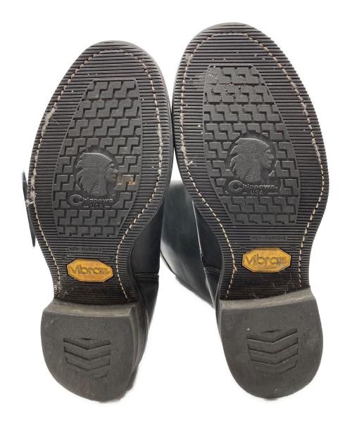 CHIPPEWA（チペワ）CHIPPEWA (チペワ) エンジニアブーツ ブラック サイズ:７Dの古着・服飾アイテム