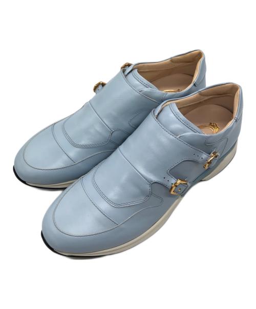TOD'S（トッズ）TOD'S (トッズ) ダブルモンクスニーカー ブルー サイズ:38の古着・服飾アイテム