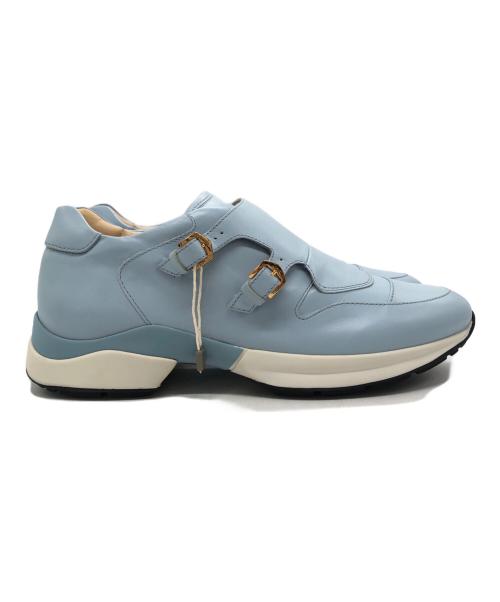 TOD'S（トッズ）TOD'S (トッズ) ダブルモンクスニーカー ブルー サイズ:38の古着・服飾アイテム