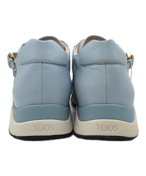 TOD'S（トッズ）TOD'S (トッズ) ダブルモンクスニーカー ブルー サイズ:38の古着・服飾アイテム