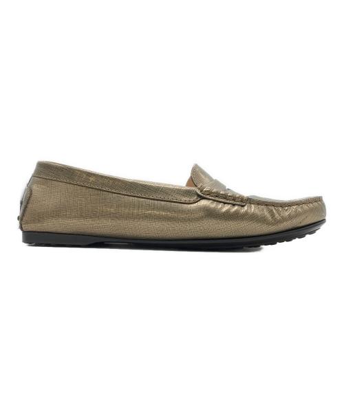 TOD'S（トッズ）TOD'S (トッズ) ドライビングシューズ ブラウン サイズ:37.5の古着・服飾アイテム