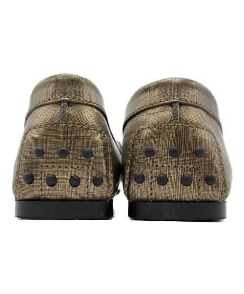 TOD'S（トッズ）TOD'S (トッズ) ドライビングシューズ ブラウン サイズ:37.5の古着・服飾アイテム