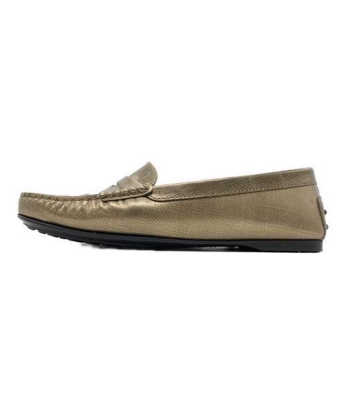 TOD'S（トッズ）TOD'S (トッズ) ドライビングシューズ ブラウン サイズ:37.5の古着・服飾アイテム