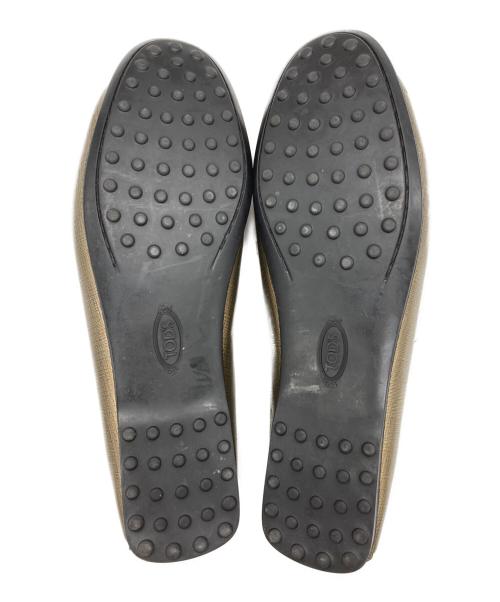 TOD'S（トッズ）TOD'S (トッズ) ドライビングシューズ ブラウン サイズ:37.5の古着・服飾アイテム