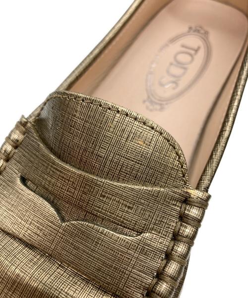 TOD'S（トッズ）TOD'S (トッズ) ドライビングシューズ ブラウン サイズ:37.5の古着・服飾アイテム