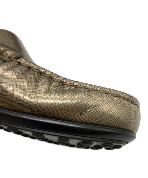TOD'S（トッズ）TOD'S (トッズ) ドライビングシューズ ブラウン サイズ:37.5の古着・服飾アイテム