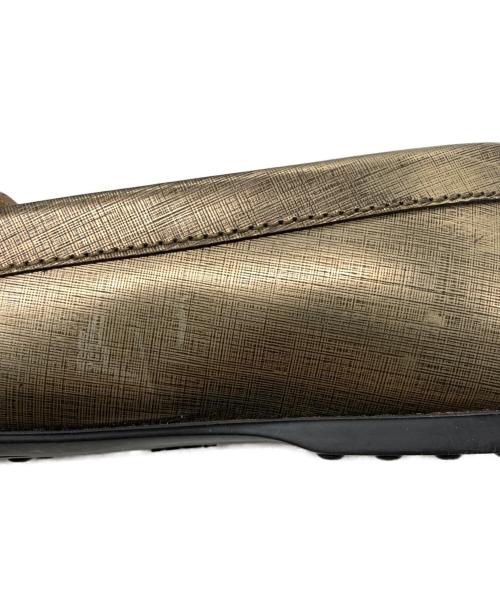 TOD'S（トッズ）TOD'S (トッズ) ドライビングシューズ ブラウン サイズ:37.5の古着・服飾アイテム