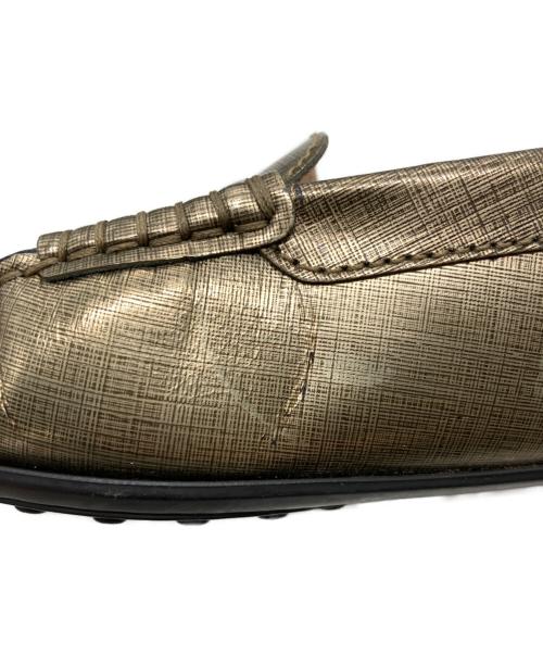 TOD'S（トッズ）TOD'S (トッズ) ドライビングシューズ ブラウン サイズ:37.5の古着・服飾アイテム