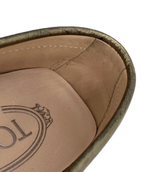 TOD'S（トッズ）TOD'S (トッズ) ドライビングシューズ ブラウン サイズ:37.5の古着・服飾アイテム