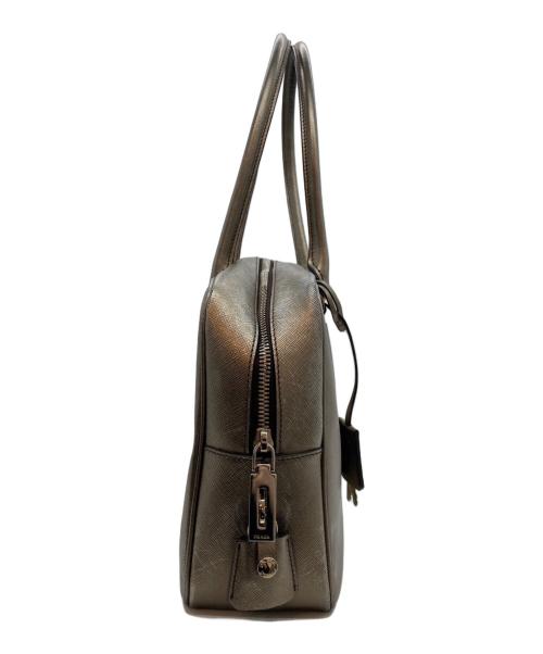 PRADA（プラダ）PRADA (プラダ) ミニボストンバッグ ゴールドの古着・服飾アイテム