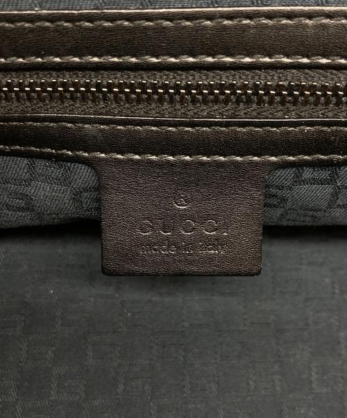 GUCCI（グッチ）GUCCI (グッチ) ドクターズバッグ ブラックの古着・服飾アイテム