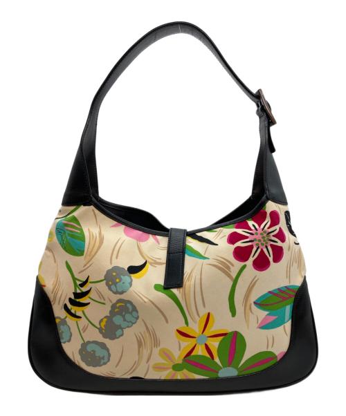 GUCCI（グッチ）GUCCI (グッチ) フローラワンショルダーバッグ ブラックの古着・服飾アイテム