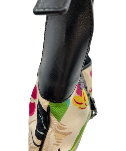 GUCCI（グッチ）GUCCI (グッチ) フローラワンショルダーバッグ ブラックの古着・服飾アイテム