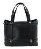Salvatore Ferragamoサルヴァトーレ フェラガモ）の古着「ヴァラハンドバッグ」｜ブラック