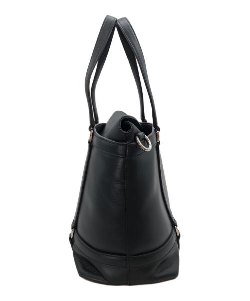 Salvatore Ferragamo（サルヴァトーレ フェラガモ）Salvatore Ferragamo (サルヴァトーレ フェラガモ) ヴァラハンドバッグ ブラックの古着・服飾アイテム