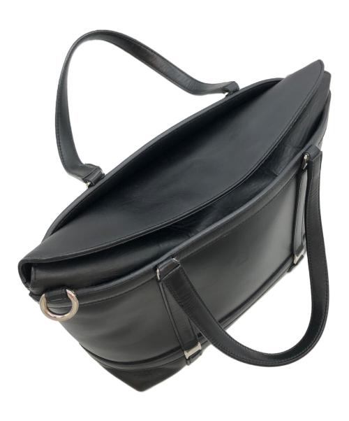 Salvatore Ferragamo（サルヴァトーレ フェラガモ）Salvatore Ferragamo (サルヴァトーレ フェラガモ) ヴァラハンドバッグ ブラックの古着・服飾アイテム