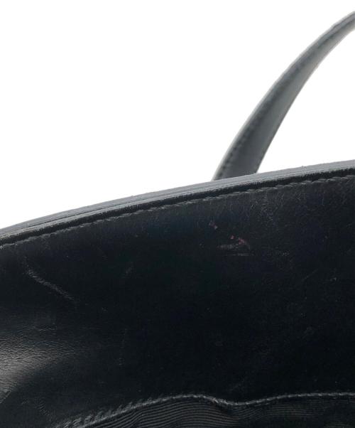 Salvatore Ferragamo（サルヴァトーレ フェラガモ）Salvatore Ferragamo (サルヴァトーレ フェラガモ) ヴァラハンドバッグ ブラックの古着・服飾アイテム