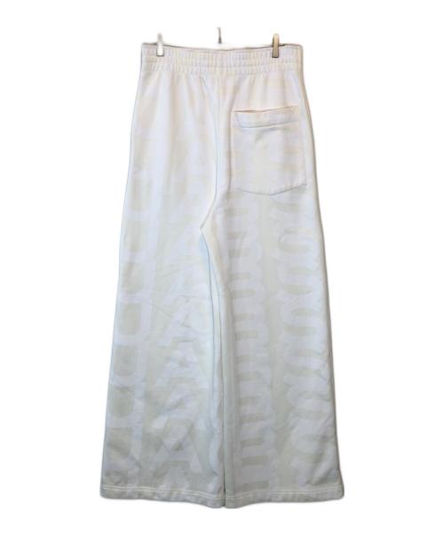MARC JACOBS（マークジェイコブス）MARC JACOBS (マークジェイコブス) MONOGRAM OVERSIZED SWEATPANT ホワイト サイズ:Mの古着・服飾アイテム