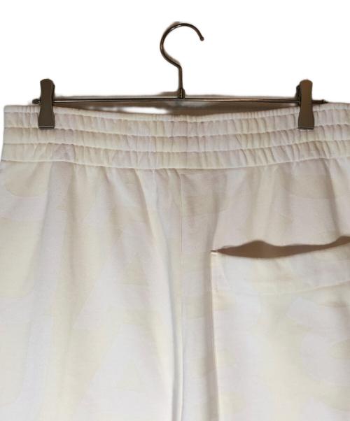 MARC JACOBS（マークジェイコブス）MARC JACOBS (マークジェイコブス) MONOGRAM OVERSIZED SWEATPANT ホワイト サイズ:Mの古着・服飾アイテム