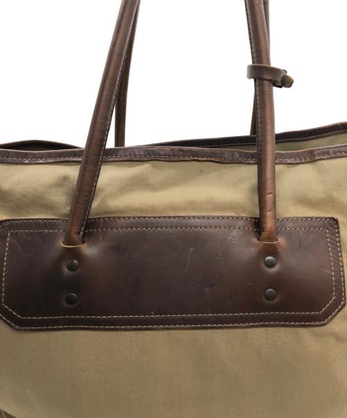 arts&crafts（アーツアンドクラフツ）ARTS&CRAFTS (アーツアンドクラフツ) CORDURA SPAN SQUARE TOTE ブラウンの古着・服飾アイテム