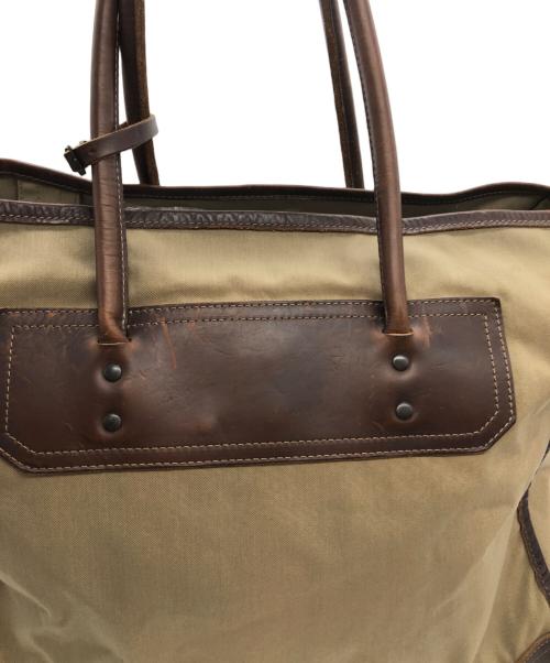 arts&crafts（アーツアンドクラフツ）ARTS&CRAFTS (アーツアンドクラフツ) CORDURA SPAN SQUARE TOTE ブラウンの古着・服飾アイテム