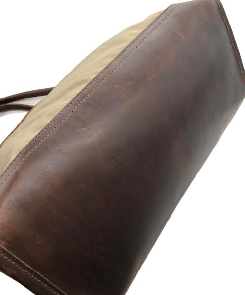 arts&crafts（アーツアンドクラフツ）ARTS&CRAFTS (アーツアンドクラフツ) CORDURA SPAN SQUARE TOTE ブラウンの古着・服飾アイテム