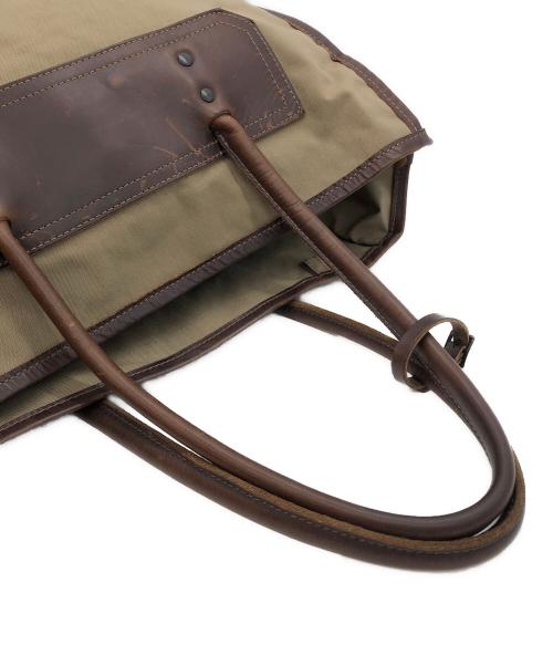 arts&crafts（アーツアンドクラフツ）ARTS&CRAFTS (アーツアンドクラフツ) CORDURA SPAN SQUARE TOTE ブラウンの古着・服飾アイテム