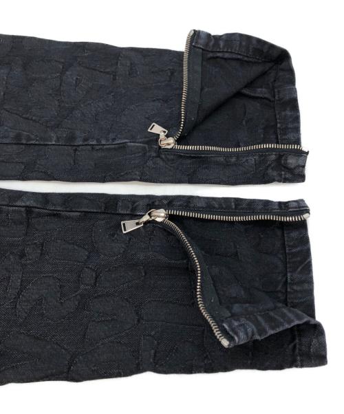 LOUIS VUITTON（ルイ ヴィトン）LOUIS VUITTON (ルイ ヴィトン) グラフィティ ロゴスキニーデニム ブラック サイズ:34の古着・服飾アイテム