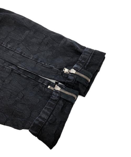 LOUIS VUITTON（ルイ ヴィトン）LOUIS VUITTON (ルイ ヴィトン) グラフィティ ロゴスキニーデニム ブラック サイズ:34の古着・服飾アイテム