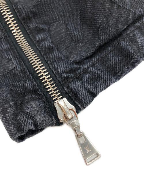 LOUIS VUITTON（ルイ ヴィトン）LOUIS VUITTON (ルイ ヴィトン) グラフィティ ロゴスキニーデニム ブラック サイズ:34の古着・服飾アイテム