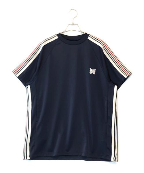 Needles（ニードルズ）Needles (ニードルズ) BEAMS BOY (ビームスボーイ) TRACK CREWNECK TOP ネイビー サイズ:XSの古着・服飾アイテム