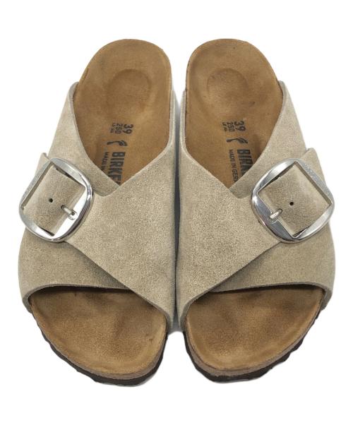 BIRKENSTOCK（ビルケンシュトック）BIRKENSTOCK (ビルケンシュトック) AROSA サンダル グレー サイズ:39の古着・服飾アイテム