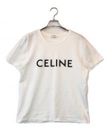 CELINE（セリーヌ）の古着「ロゴカットソー」｜ホワイト