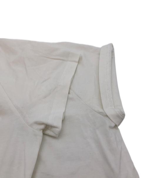 CELINE（セリーヌ）CELINE (セリーヌ) ロゴカットソー ホワイト サイズ:Lの古着・服飾アイテム