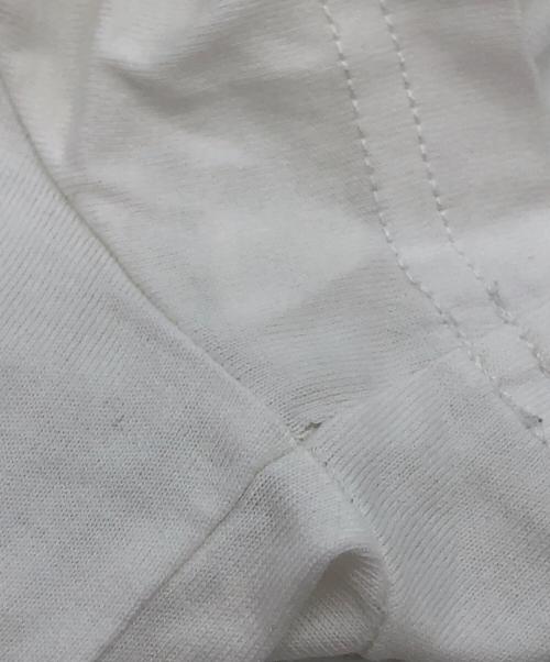 CELINE（セリーヌ）CELINE (セリーヌ) ロゴカットソー ホワイト サイズ:Lの古着・服飾アイテム