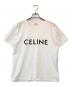 CELINE（セリーヌ）の古着「ロゴカットソー」｜ホワイト