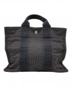 HERMESエルメス）の古着「トートバッグ」｜グレー
